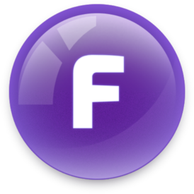 Foony logo mark with a shadow