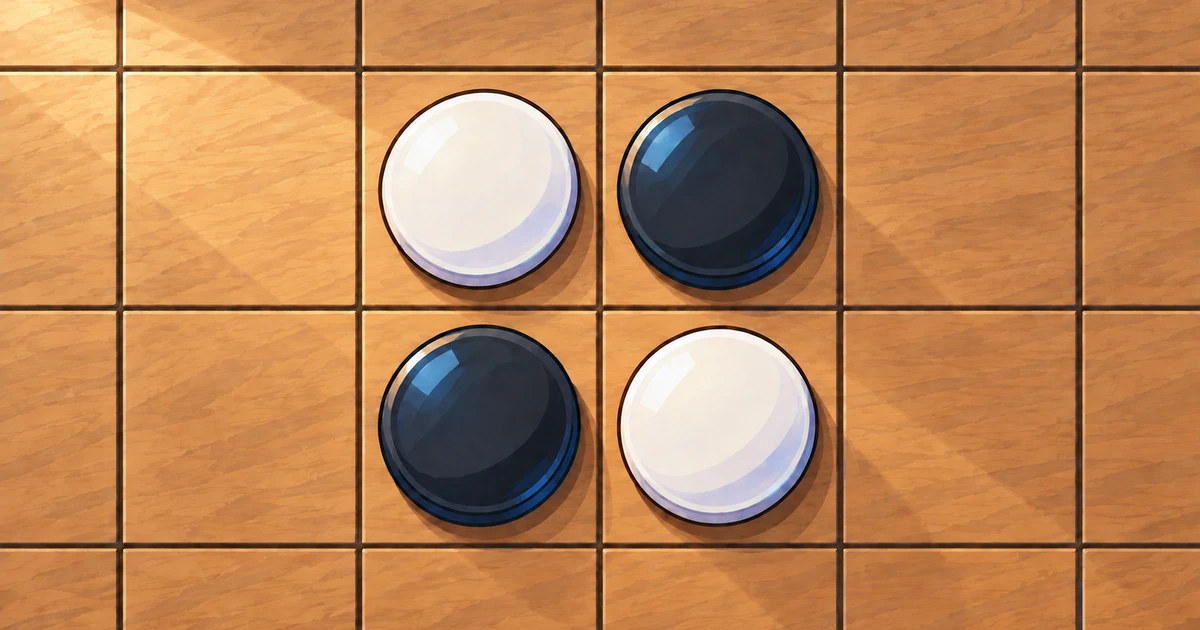 Reversi - An Othello-Style Game with Friends and Five Computer Levels