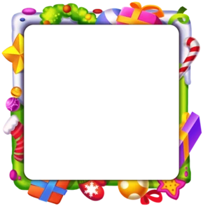 Christmas Frame: Envelop yourself with Christmas spirit.