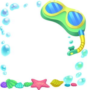 Scuba Diving Frame: Ever wanted to swim with the fishes?