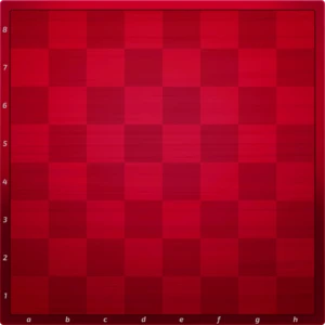 Red Board: Checkmate in red - the color of champions!