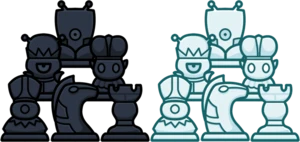 Chess Alien Set: Abducted from Zorblax 5 for superior strategy.