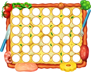 Pizza Board: Make your own custom "piece-a"