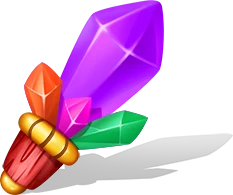 Crystal Brush: Healing properties NOT guaranteed.
