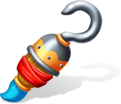 Hook Brush: First they lost their hand, then they lost their hook! The former owner must really have a string of bad luck.
