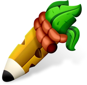 Jungle Pencil: You'd be surprised at what a bored artist can make when stranded in the jungle.