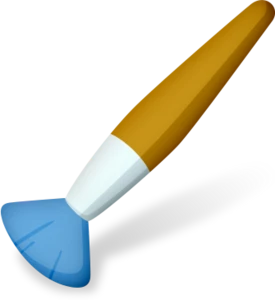 Makeup Brush: 'Borrowed' from some unfortunate lady's makeup kit.