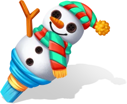 Snowman Brush: Do you want to paint with a snowman? It doesn't have to be with this snowman.