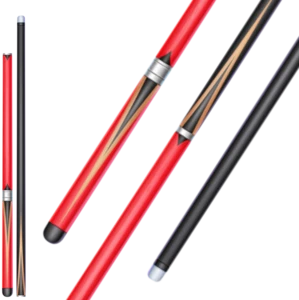 Red Cue: A bold cue for those who love to stand out.