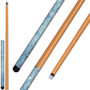 Sky Cue: Float like a cloud and strike like lightning with this heavenly cue.