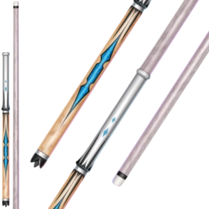 White Cue: Pure and clean, this cue is a classic.