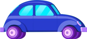 Blue Car: Perfect for those owning a blue house with a blue window.