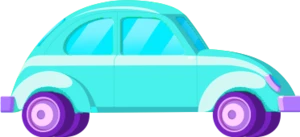 Cyan Car: If this were a cat, would the color be cy-nyan?