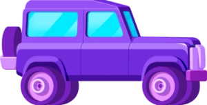 Violet SUV: More like Sports Utility Violet.