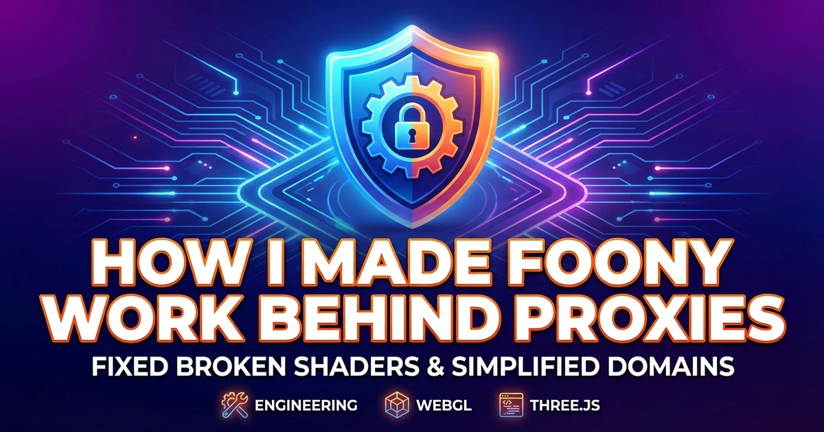 Sådan fik jeg Foony til at virke bag proxyservere